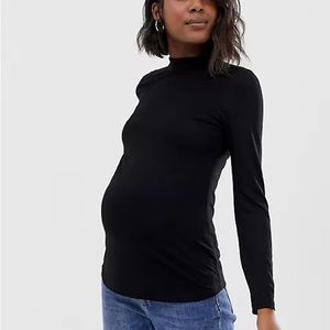 ASOS Maternity mock neck turtleneck